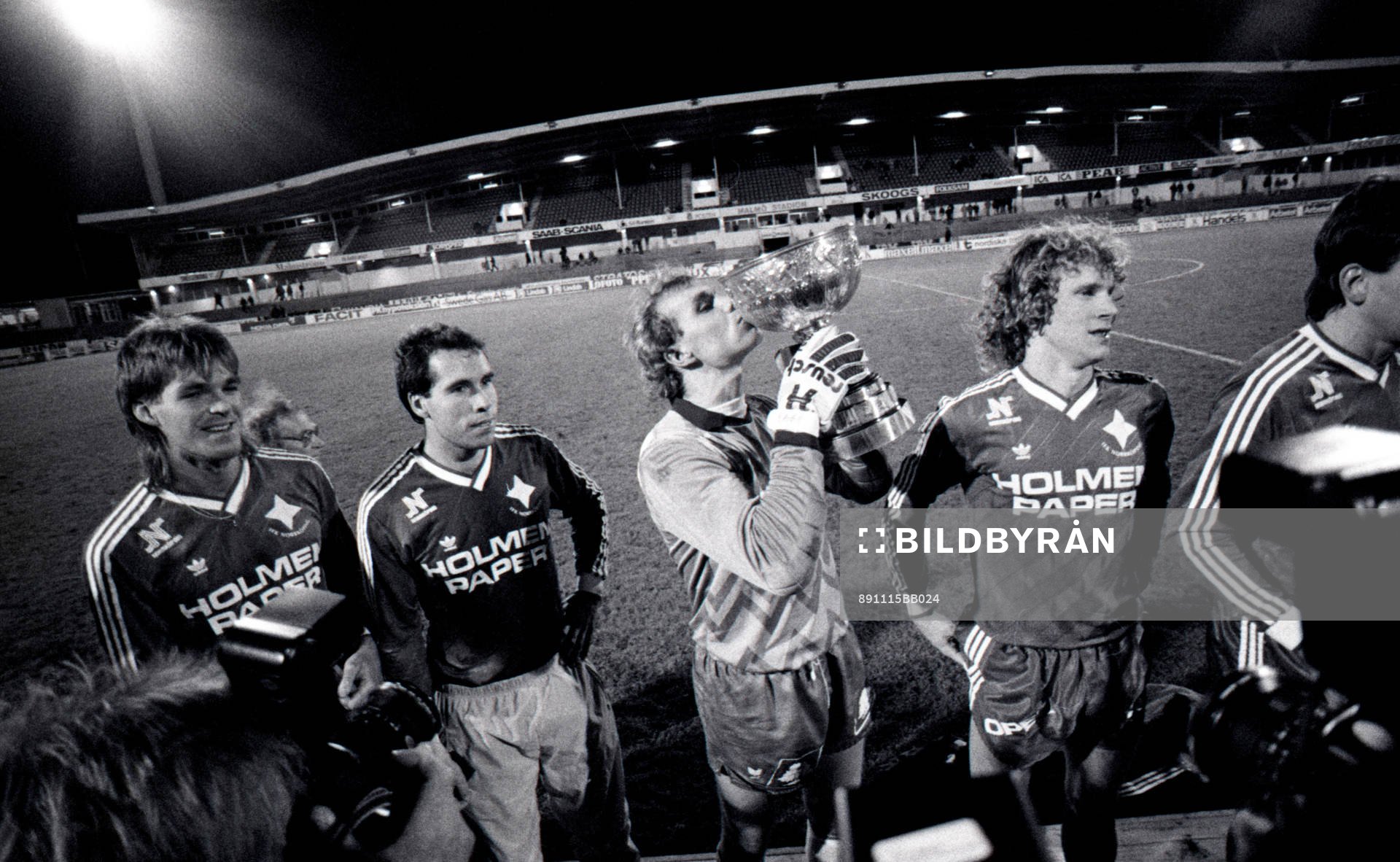 Roger Lönn, , Mats Almgren, Lars Eriksson, målvakt med