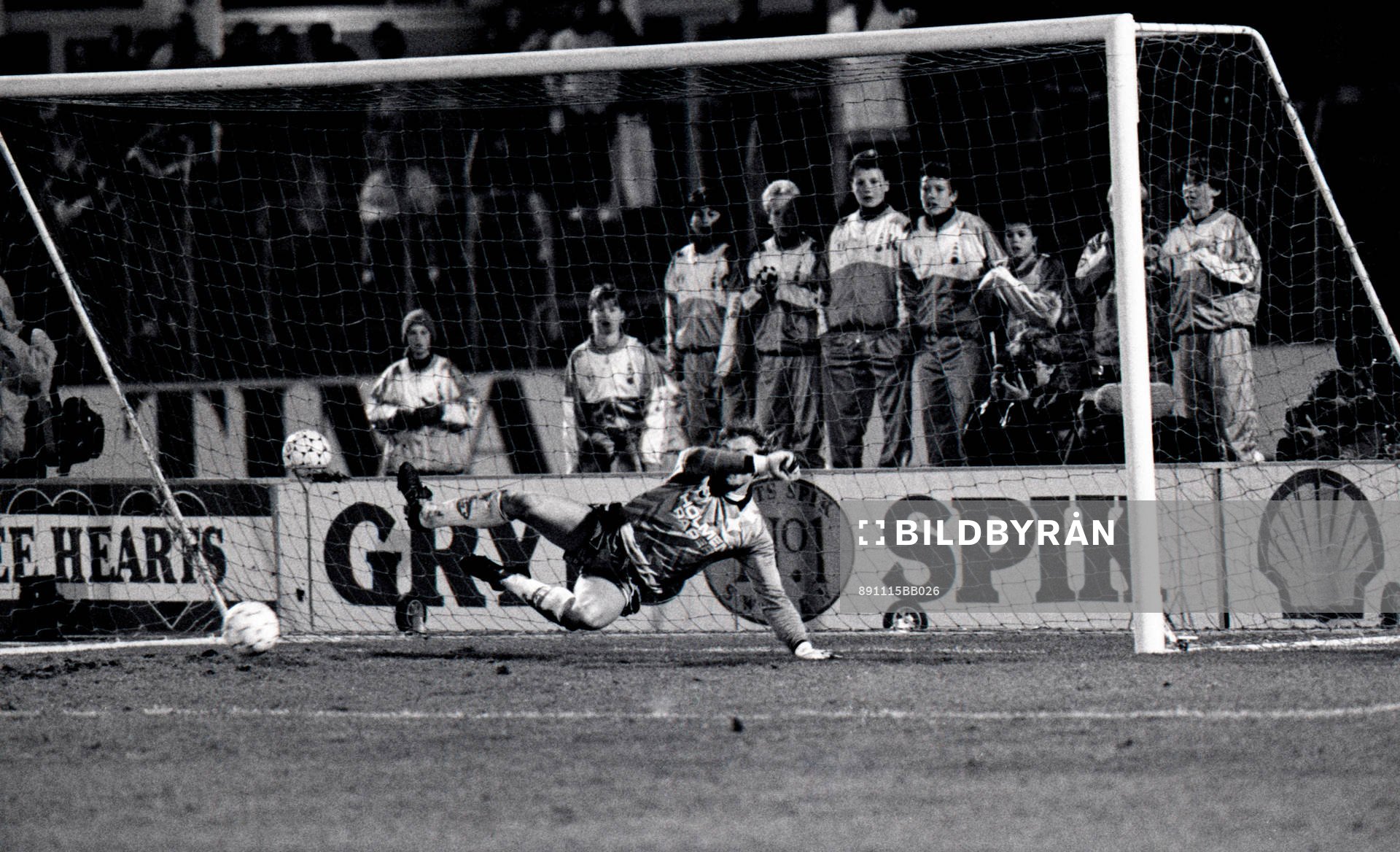 Lars Eriksson, målvakt, Norrköping blev stor matchhjälte