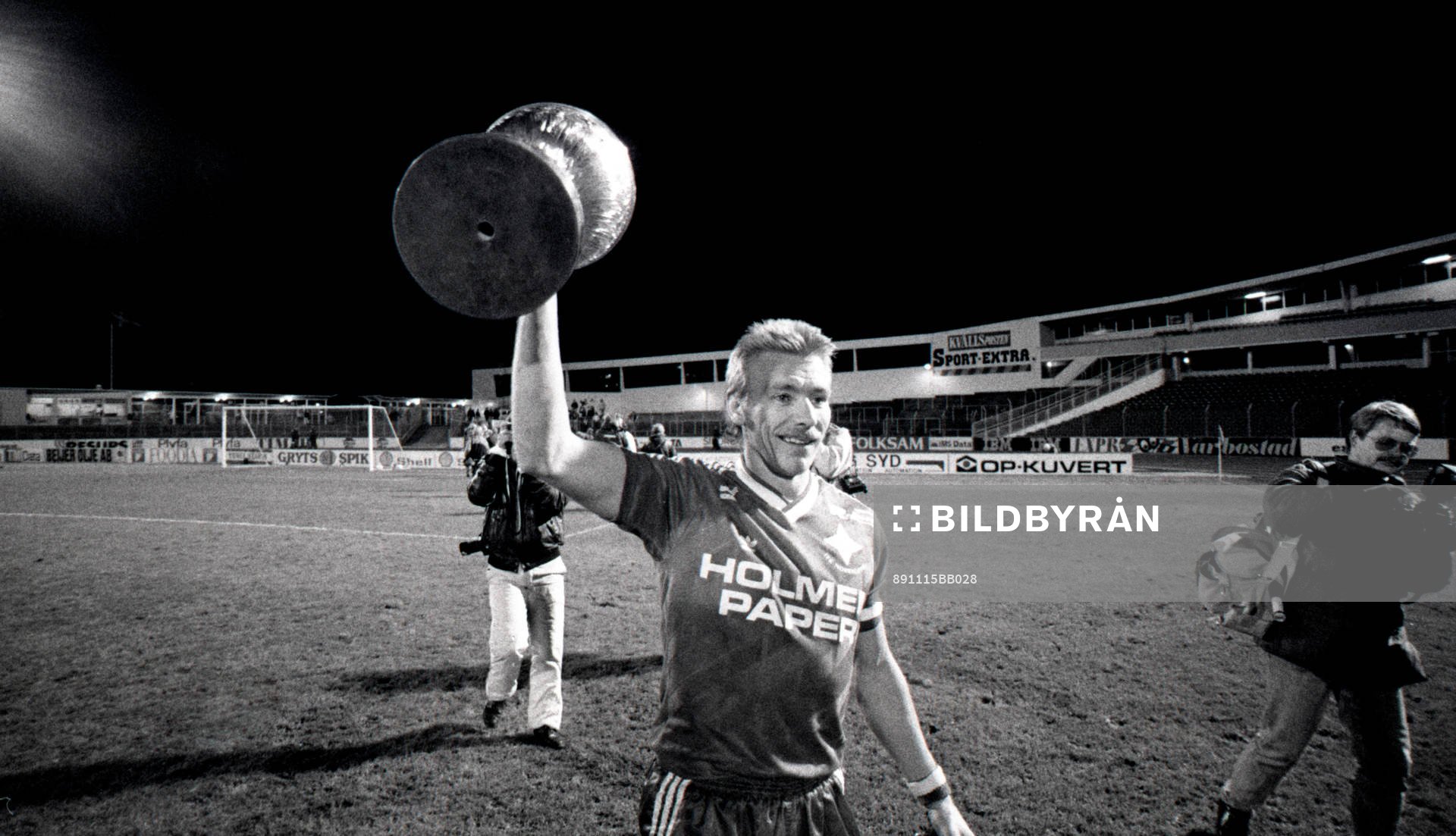  Jan Hellström, Norrköping med pokalen.