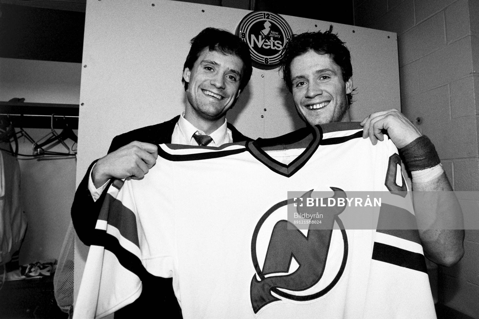 Peter Sundström och Patrik Sundström, New Jersey Devils