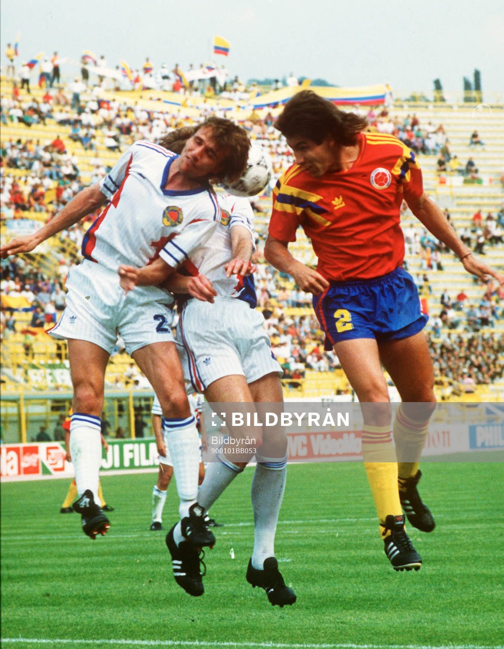 Fotboll, VM, Jugoslavien - Spanien