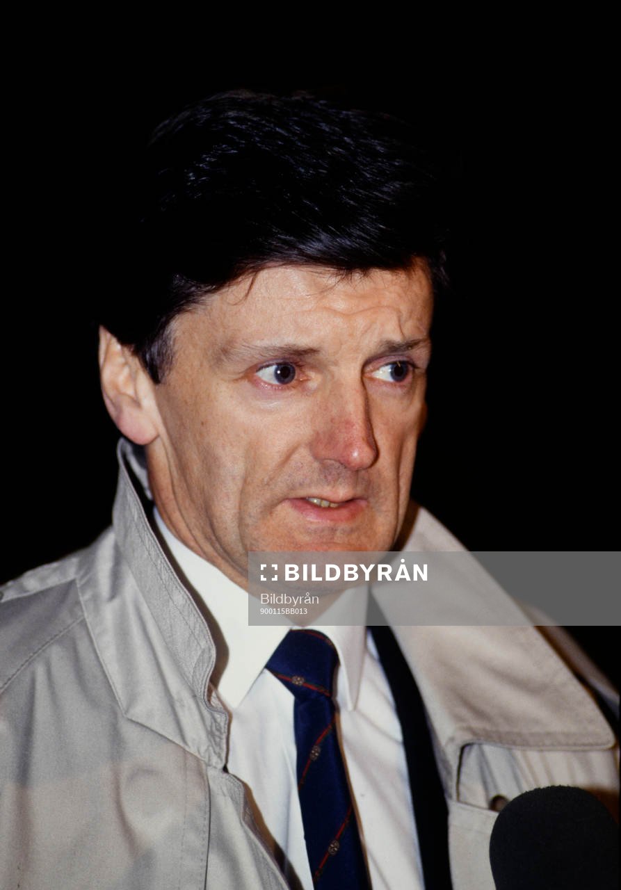 Football, Andy Roxburgh, manager, Scotland, January 15, 1990
