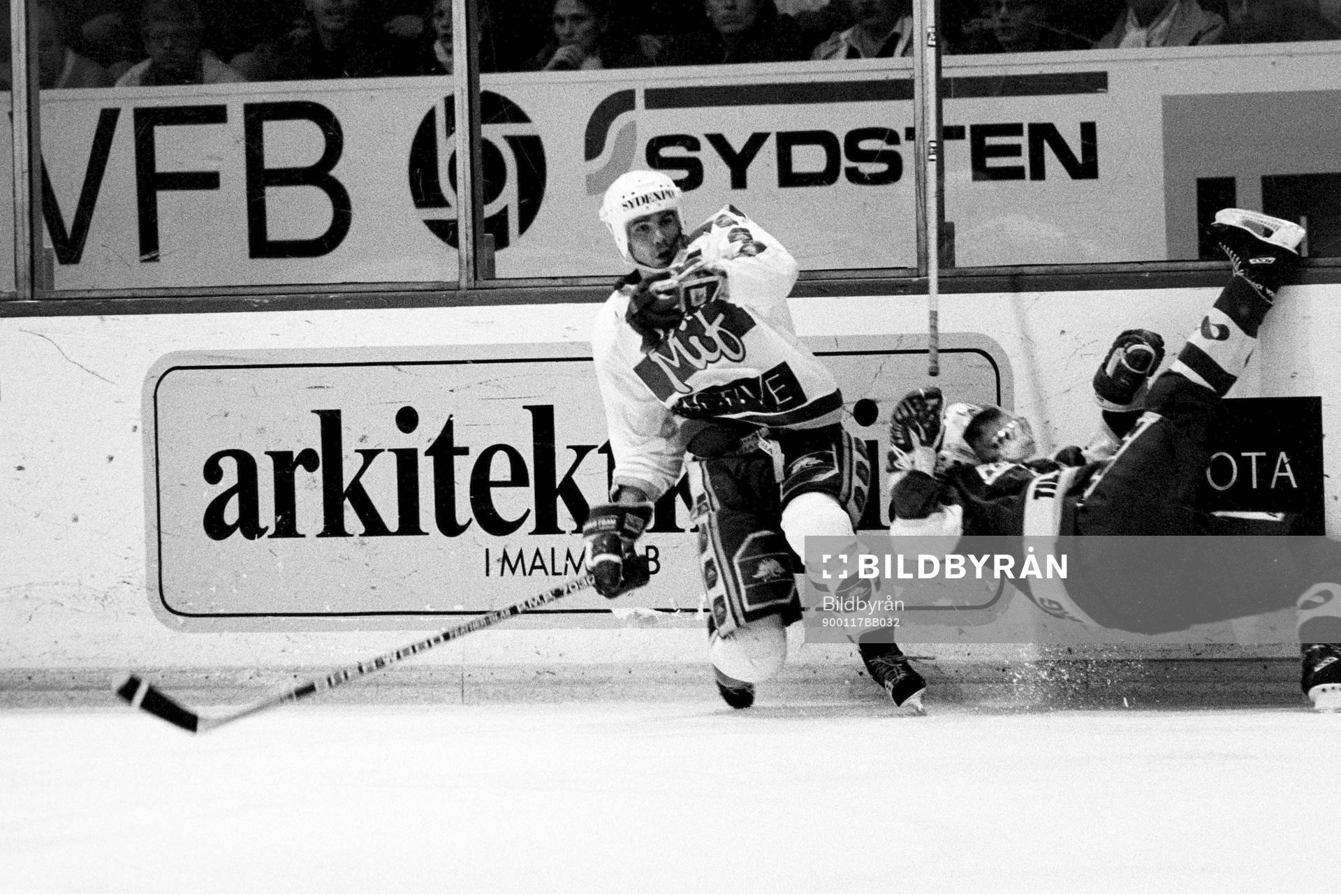 Mats Lusth drar ner en bodenspelare