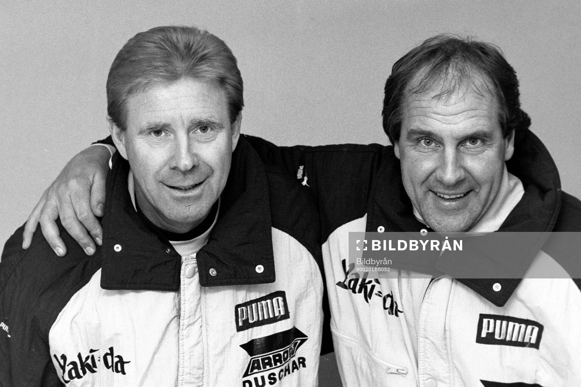 Bo Falk, tränare och Bengt Kristensson, ass tränare