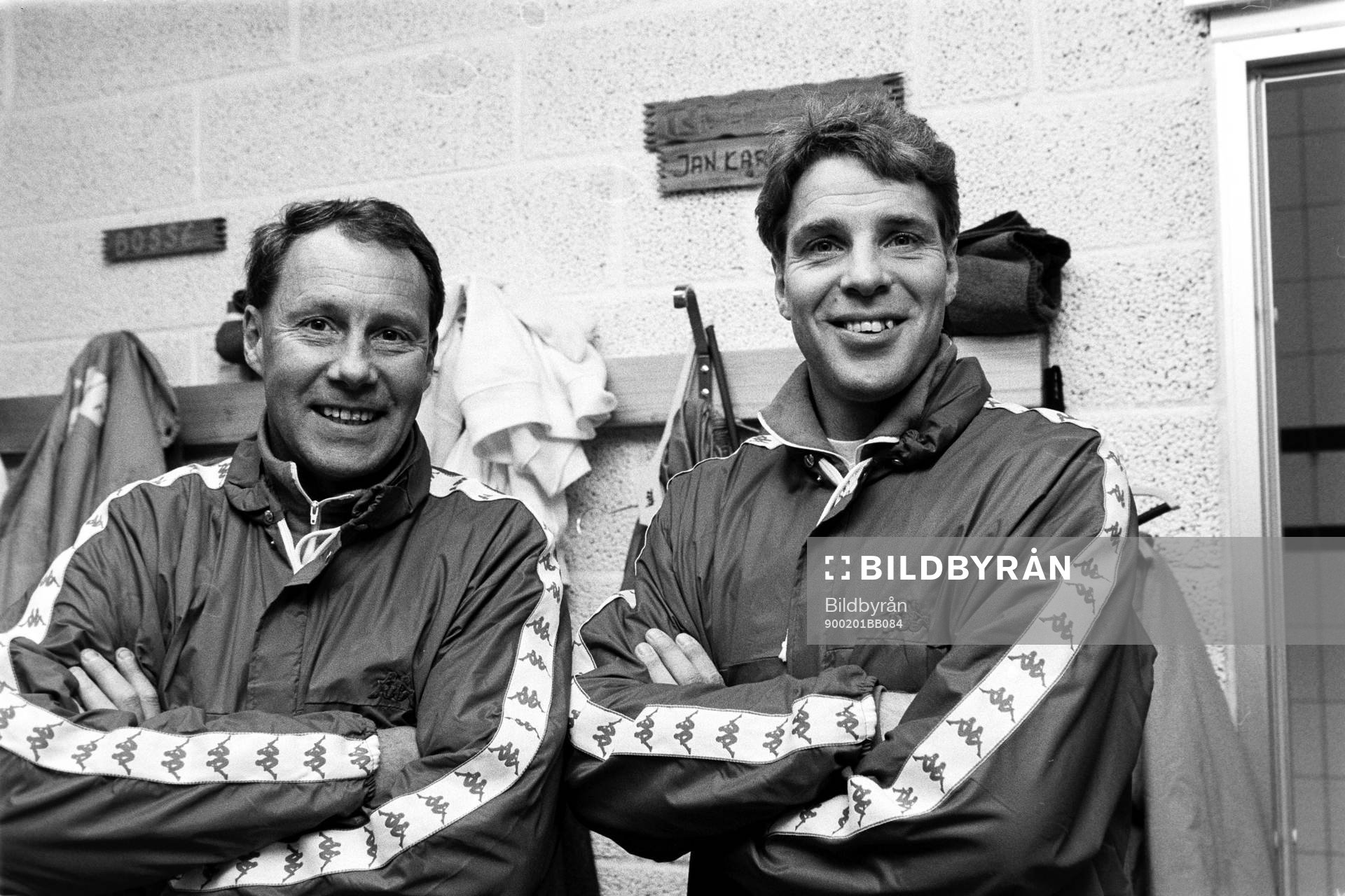 Jan Karlsson, ass tränare och Conny Karlsson, tränare