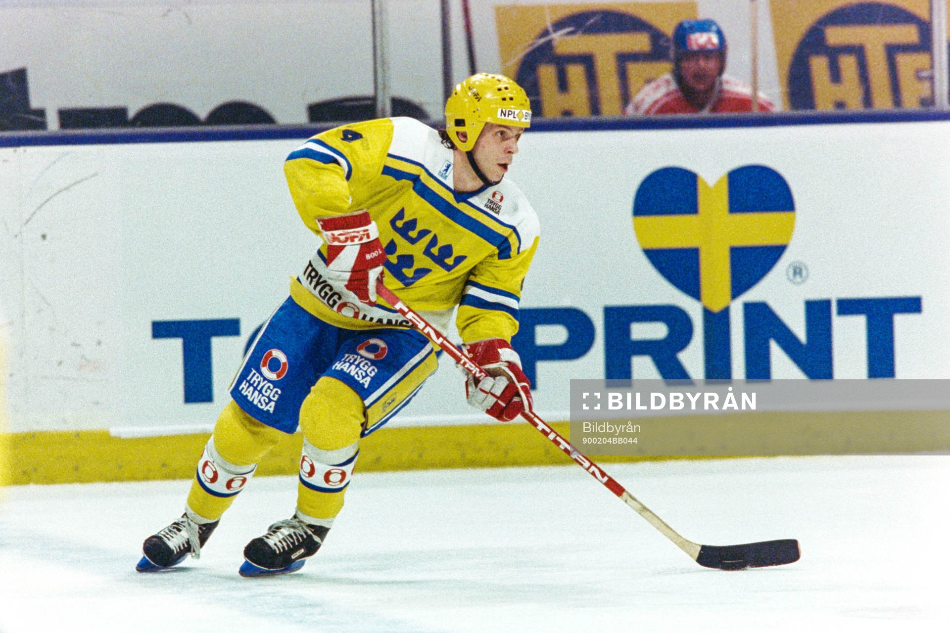 Anders Carlsson, Sverige med pucken