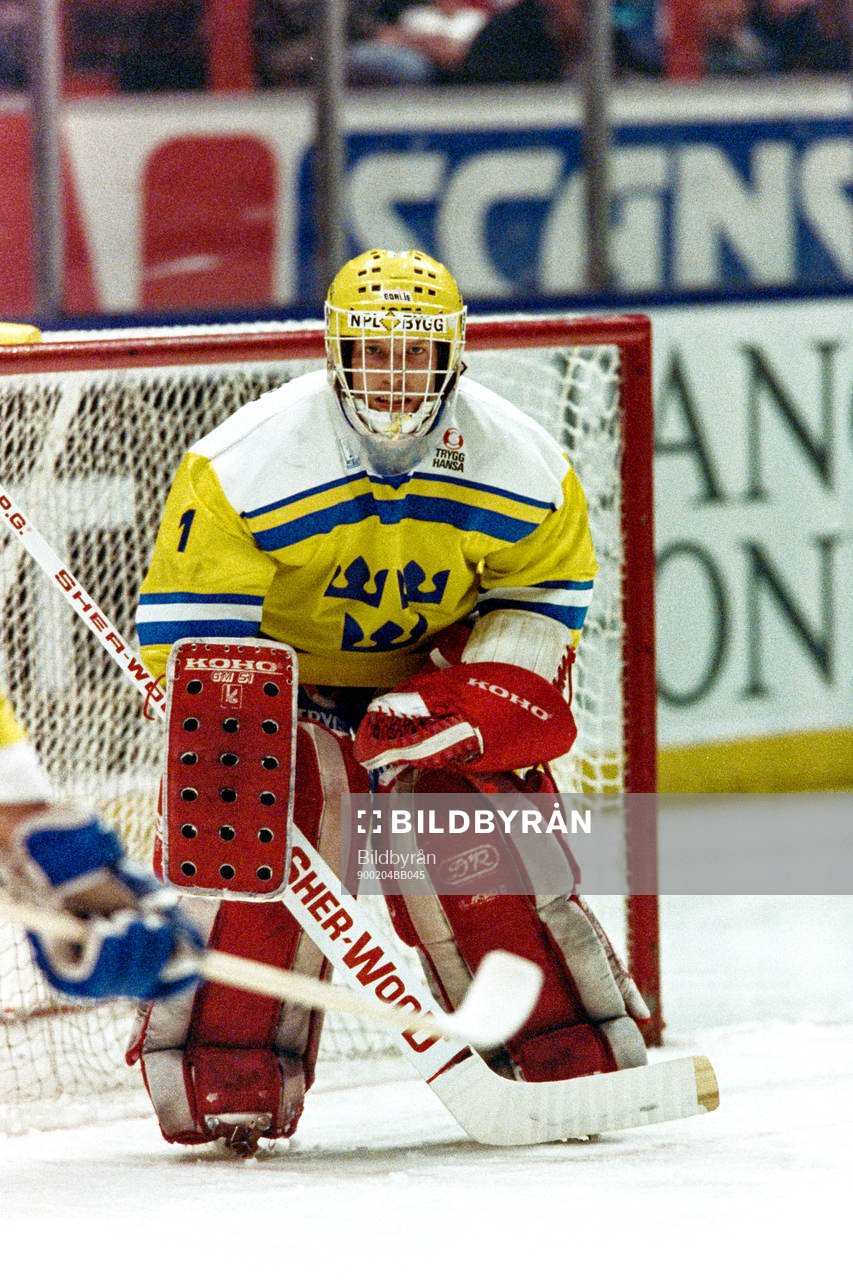 Fredrik Andersson, målvakt i Sverige