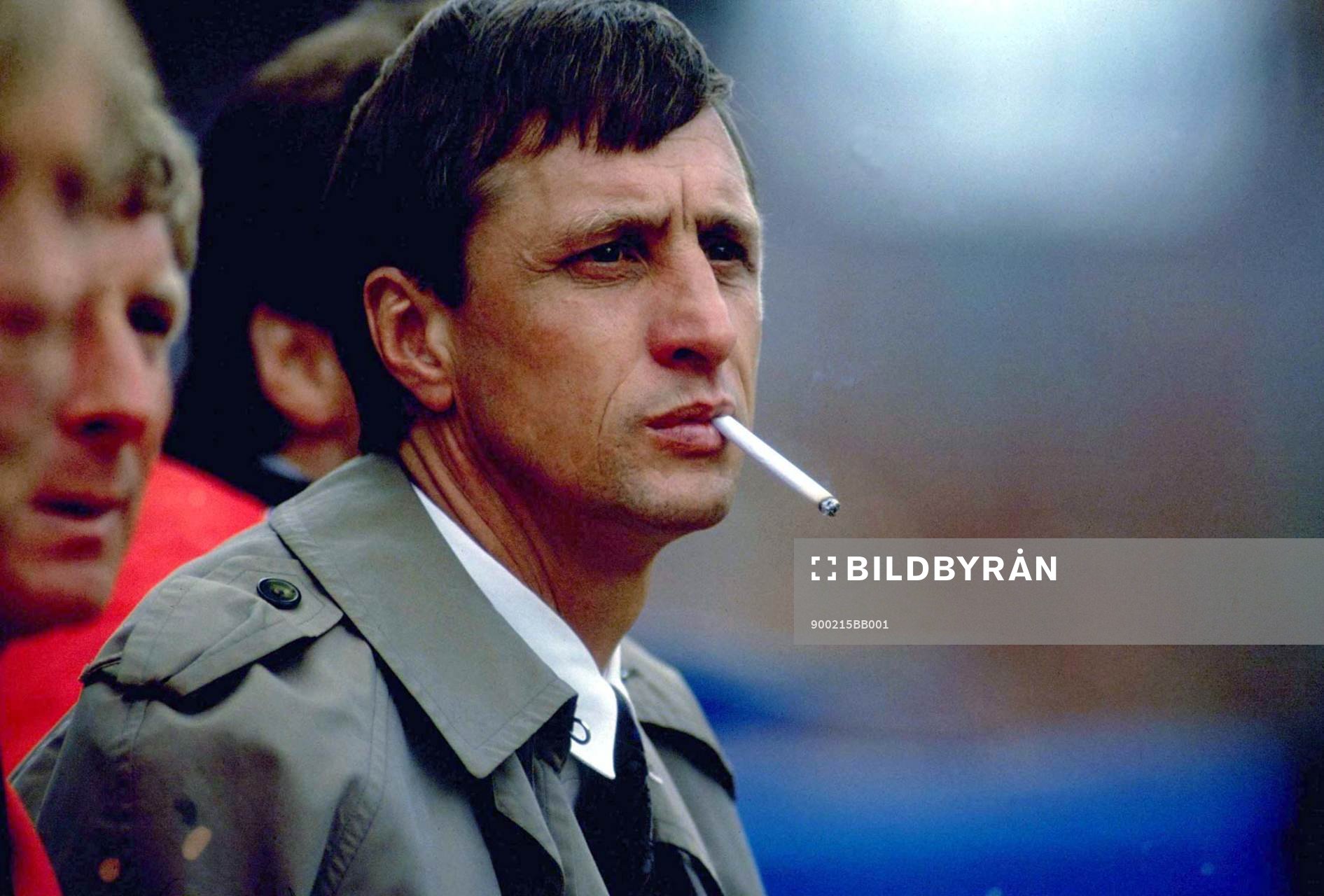 Johan Cruyff, Ajax, röker en cigarett