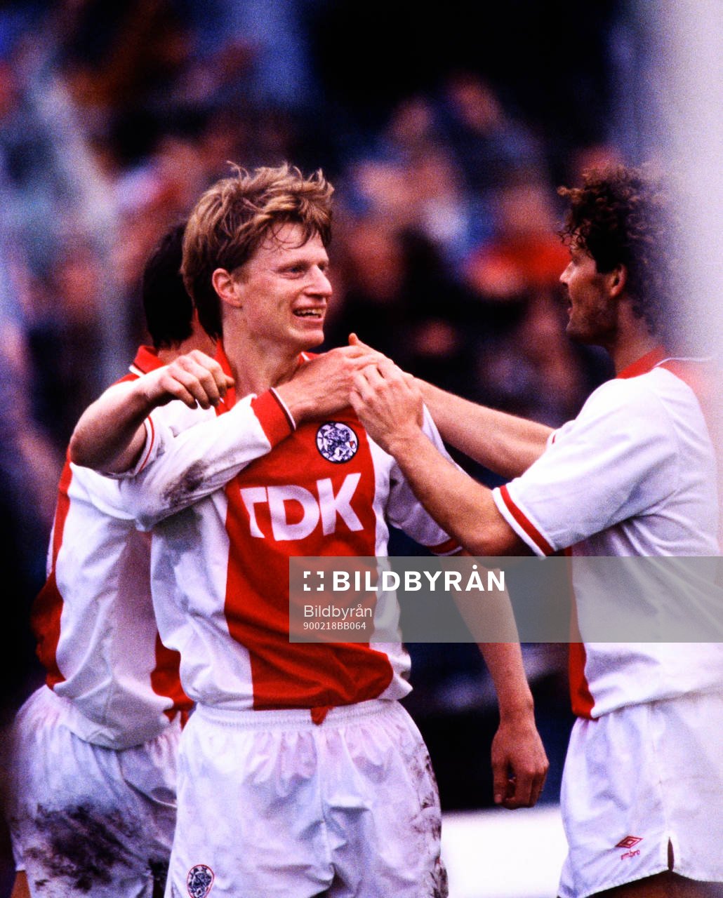 Stefan Pettersson, Ajax, goal celebration