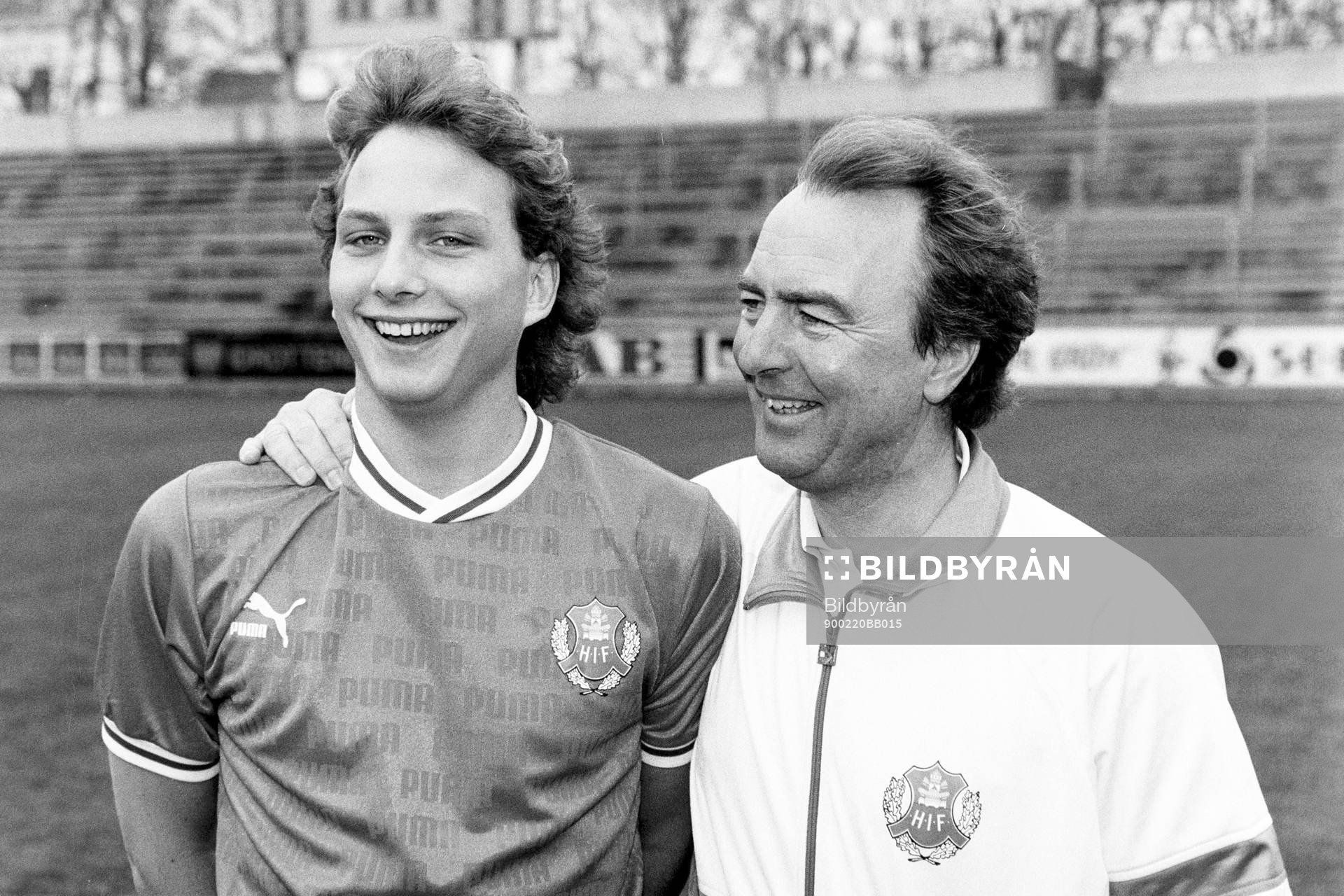 Anders Svensson och Bo Nilsson, tränare