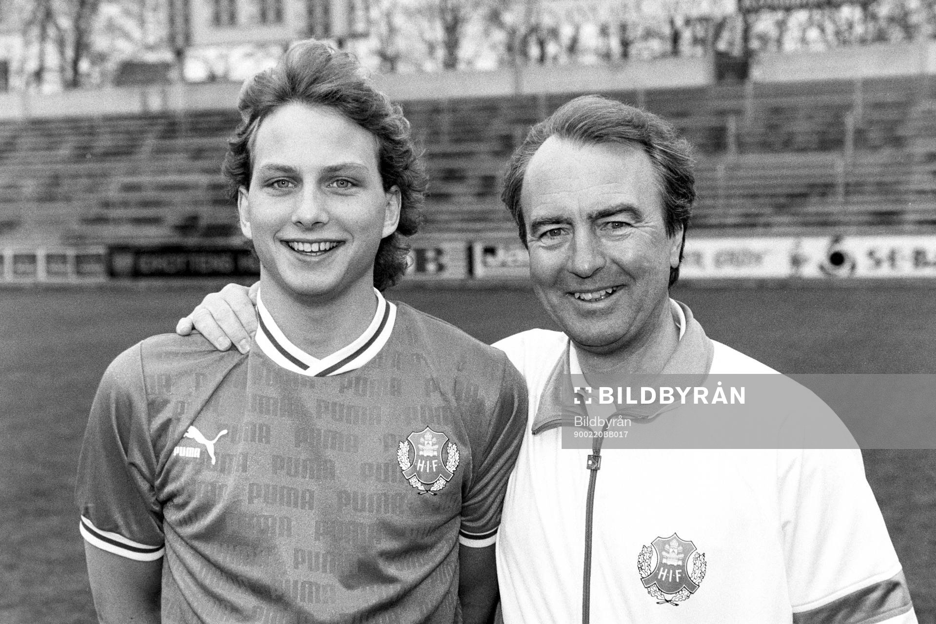 Anders Svensson och Bo Nilsson, tränare