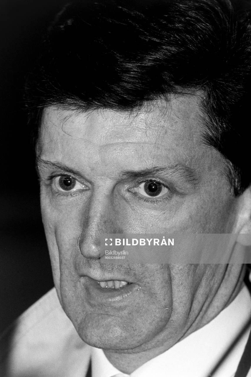 Fotboll, Skottland - Argentina, 1-0: Andy Roxburgh, förbundskapten, Skottland.