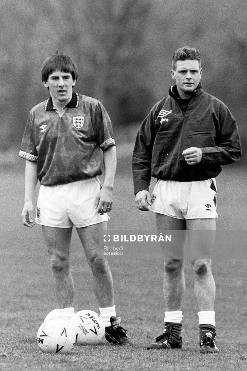 Peter Beardsley och Paul Gascoigne