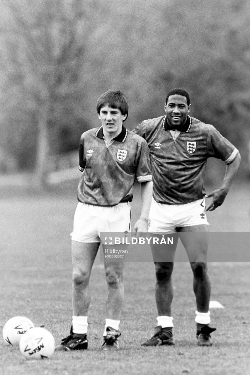 Peter Beardsley och John Barnes