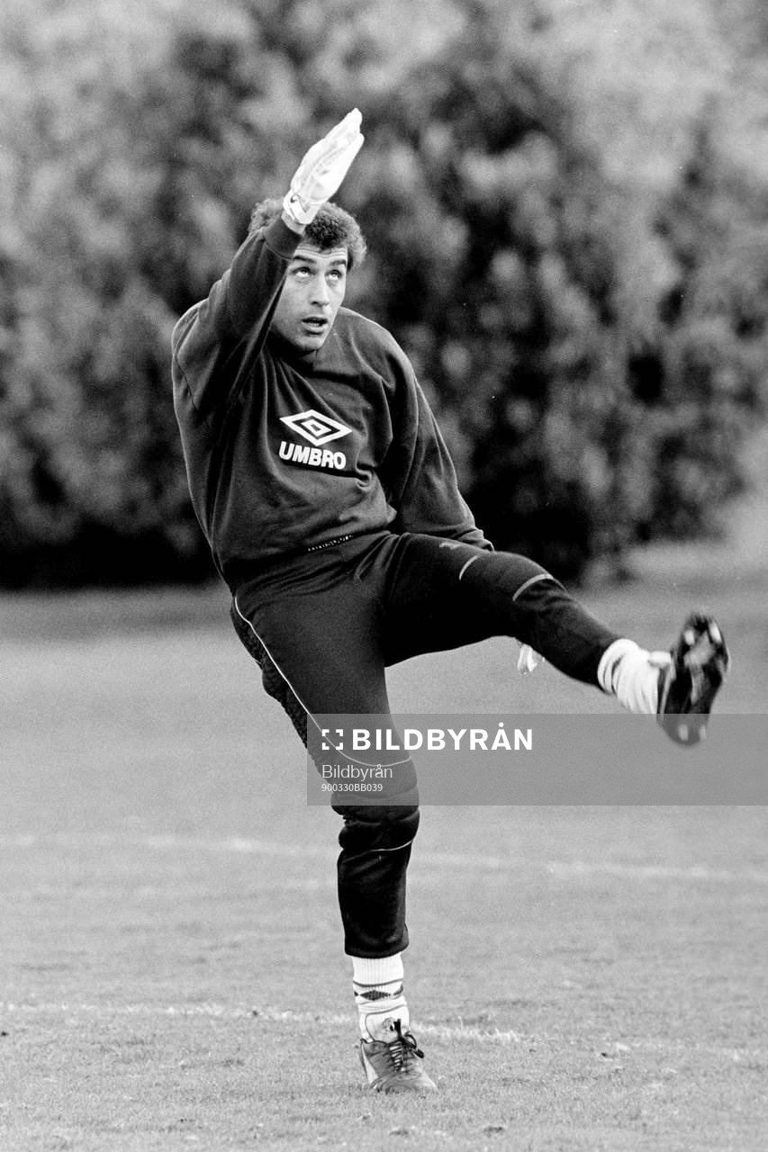 Peter Shilton, målvakt i England