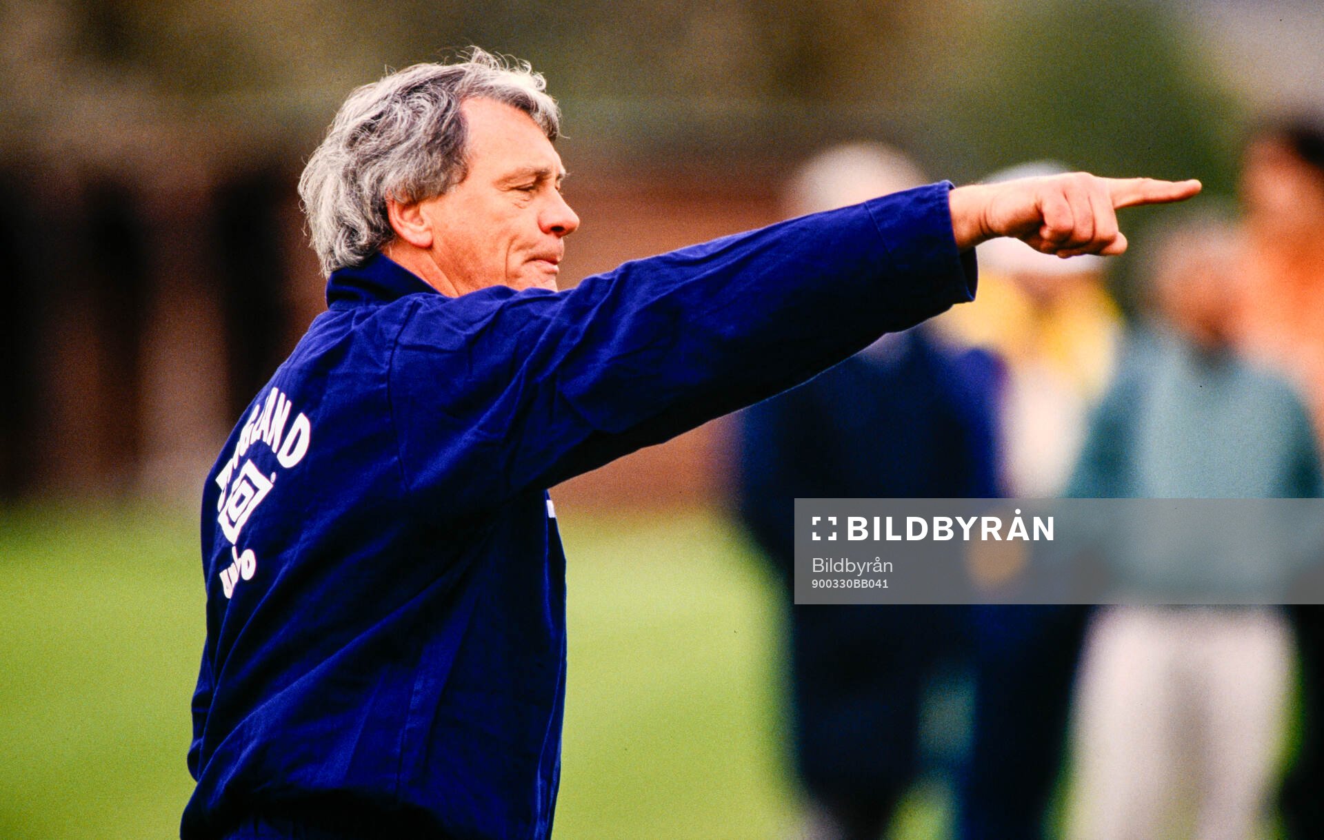 Förbundskapten Bobby Robson. Football, FIFA World Cup