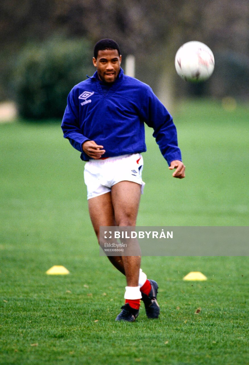 John Barnes. Football, FIFA World Cup 1990, England,