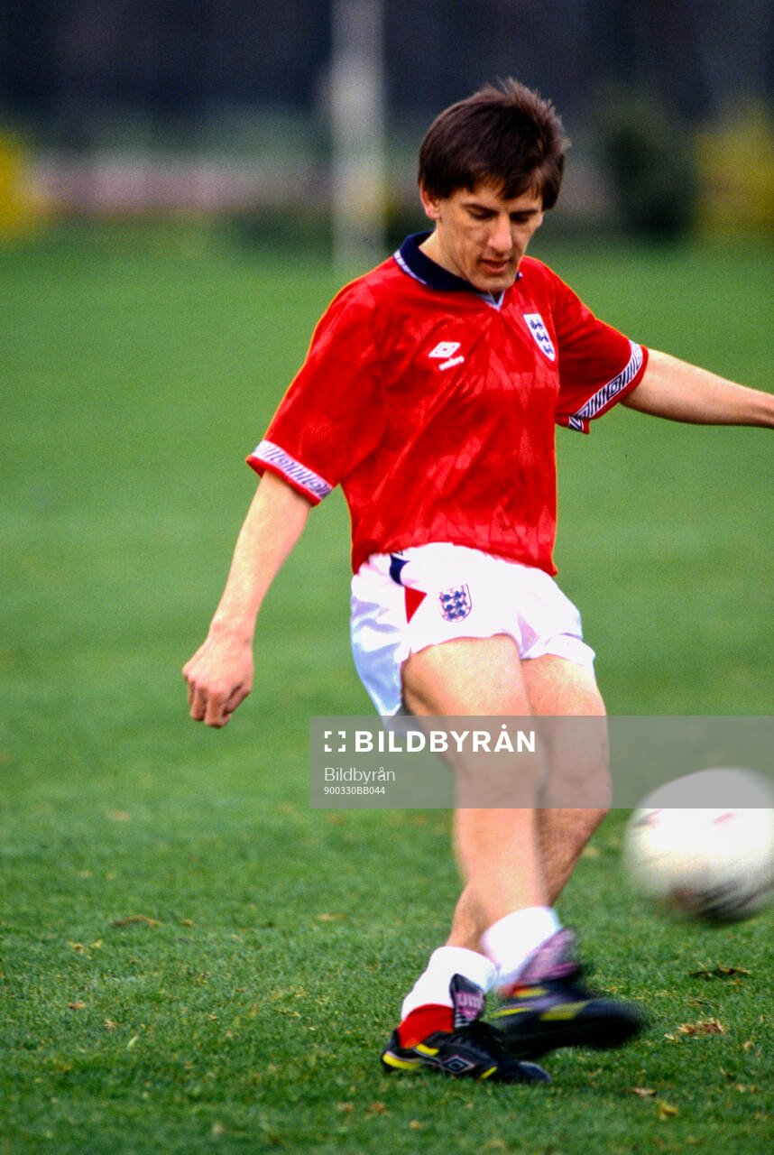 Peter Beardsley. Football, FIFA World Cup 1990, England,