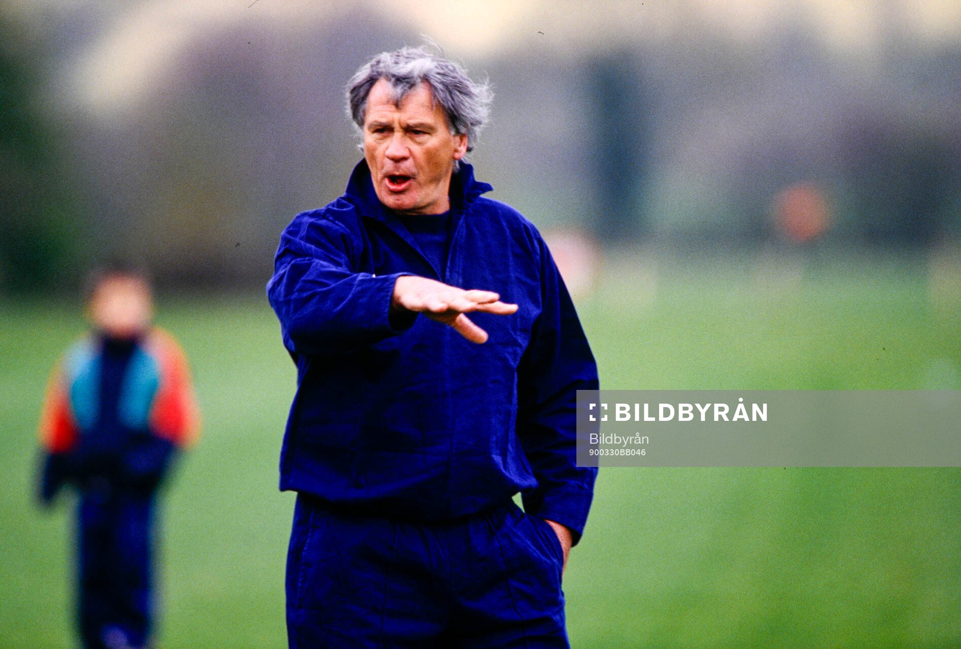 Förbundskapten Bobby Robson. Football, FIFA World Cup