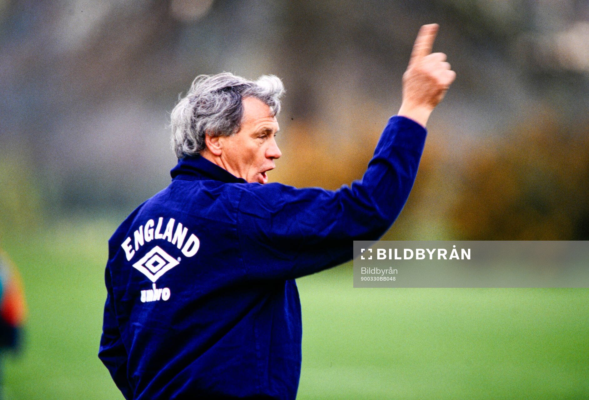 Förbundskapten Bobby Robson. Football, FIFA World Cup