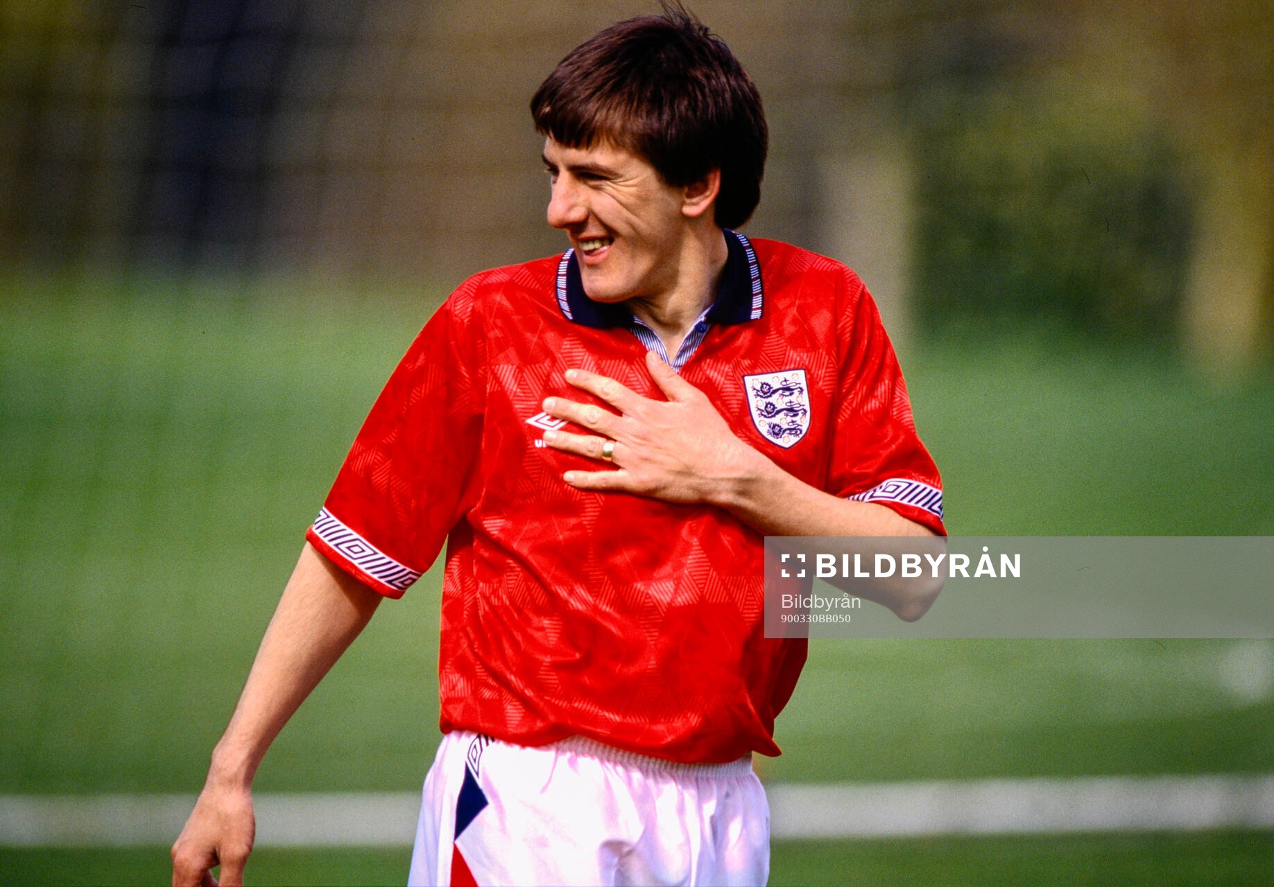 Peter Beardsley. Football, FIFA World Cup 1990, England,