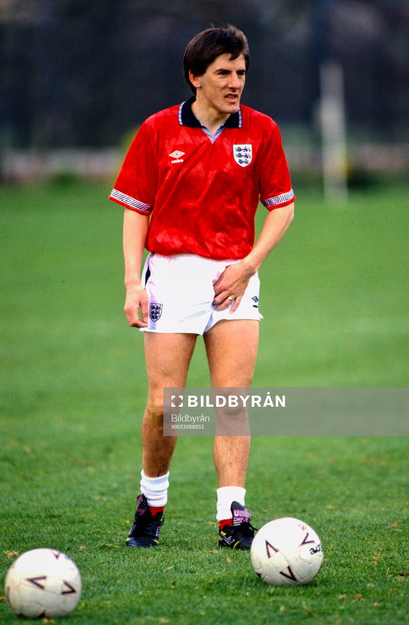 Peter Beardsley. Football, FIFA World Cup 1990, England,