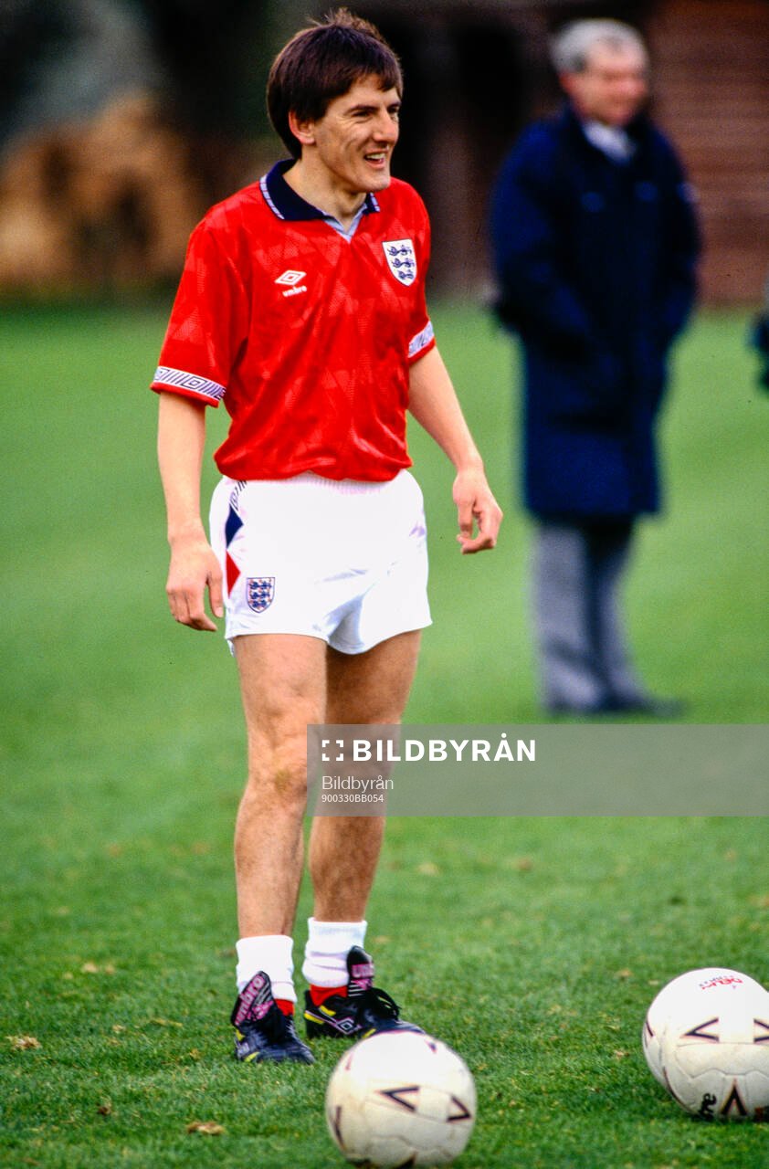 Peter Beardsley. Football, FIFA World Cup 1990, England,