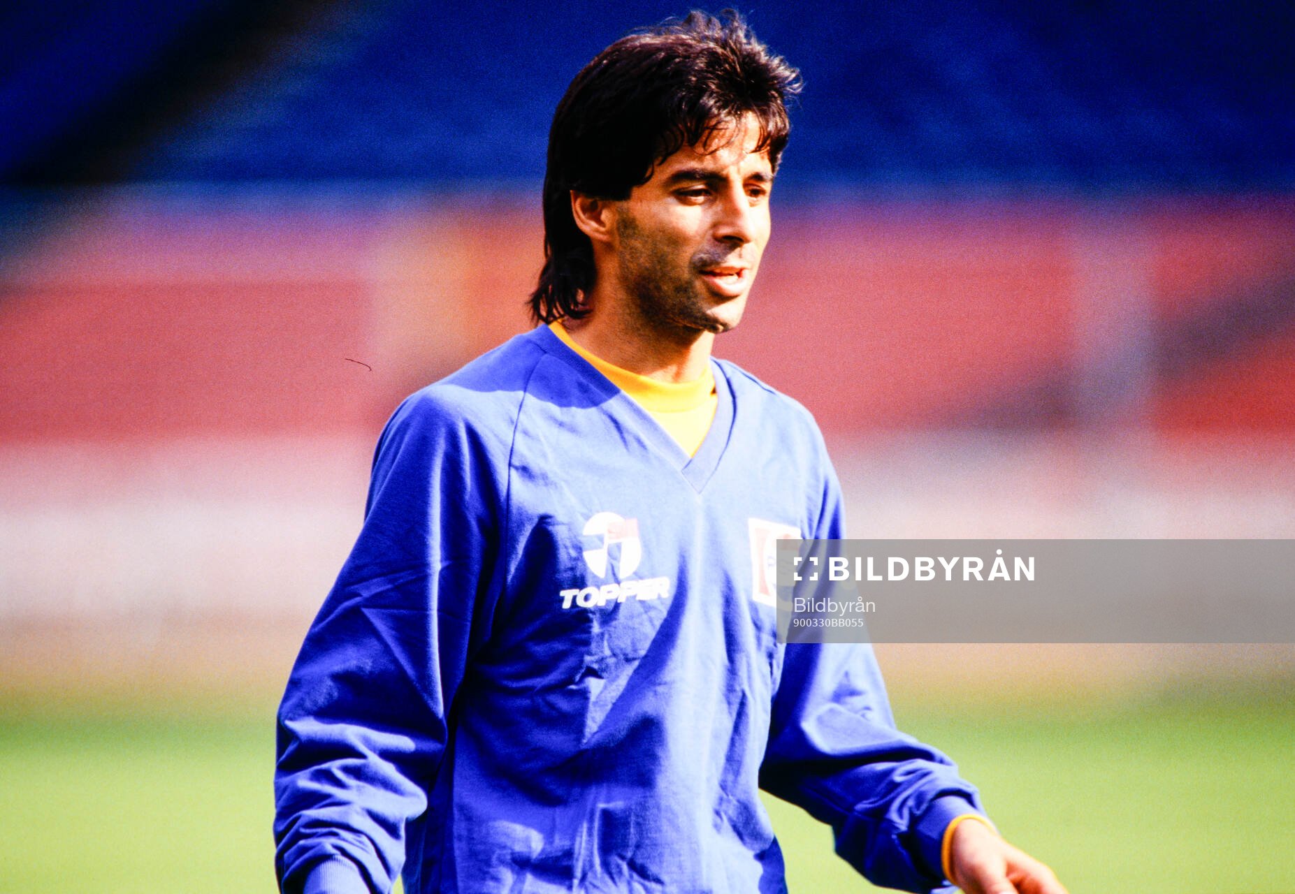 Mauro Galvao. Football, FIFA World Cup 1990, Brazil,