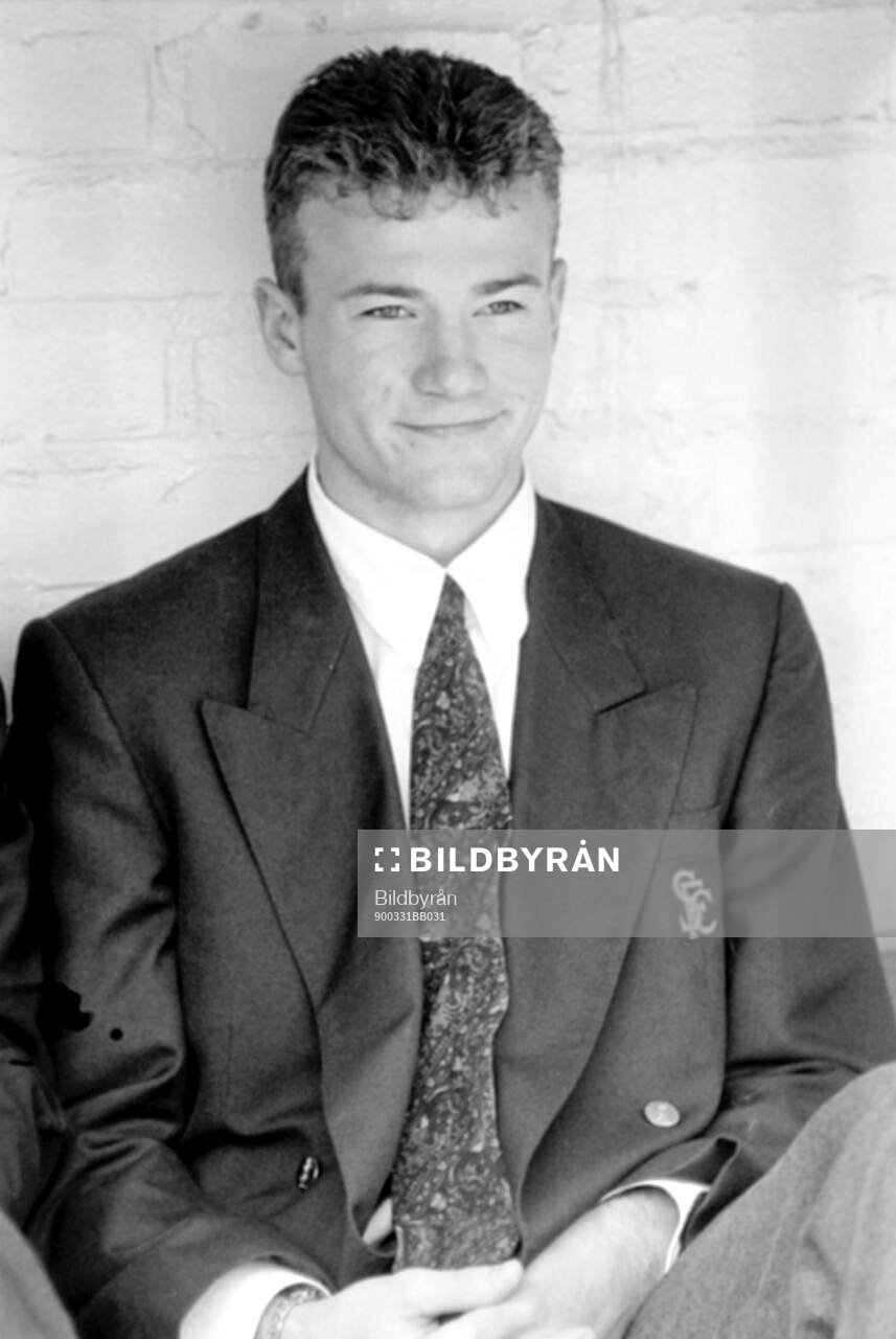 Football, England, Barclays League Division 1, Liverpool - Southampton: Southamptons Alan Shearer on the bench. 