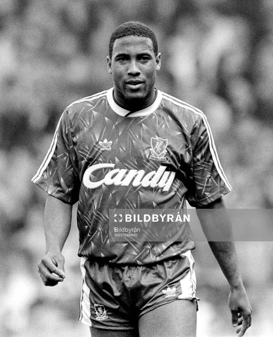 Football, England, Barclays League Division 1, Liverpool - Southampton: Liverpools John Barnes.