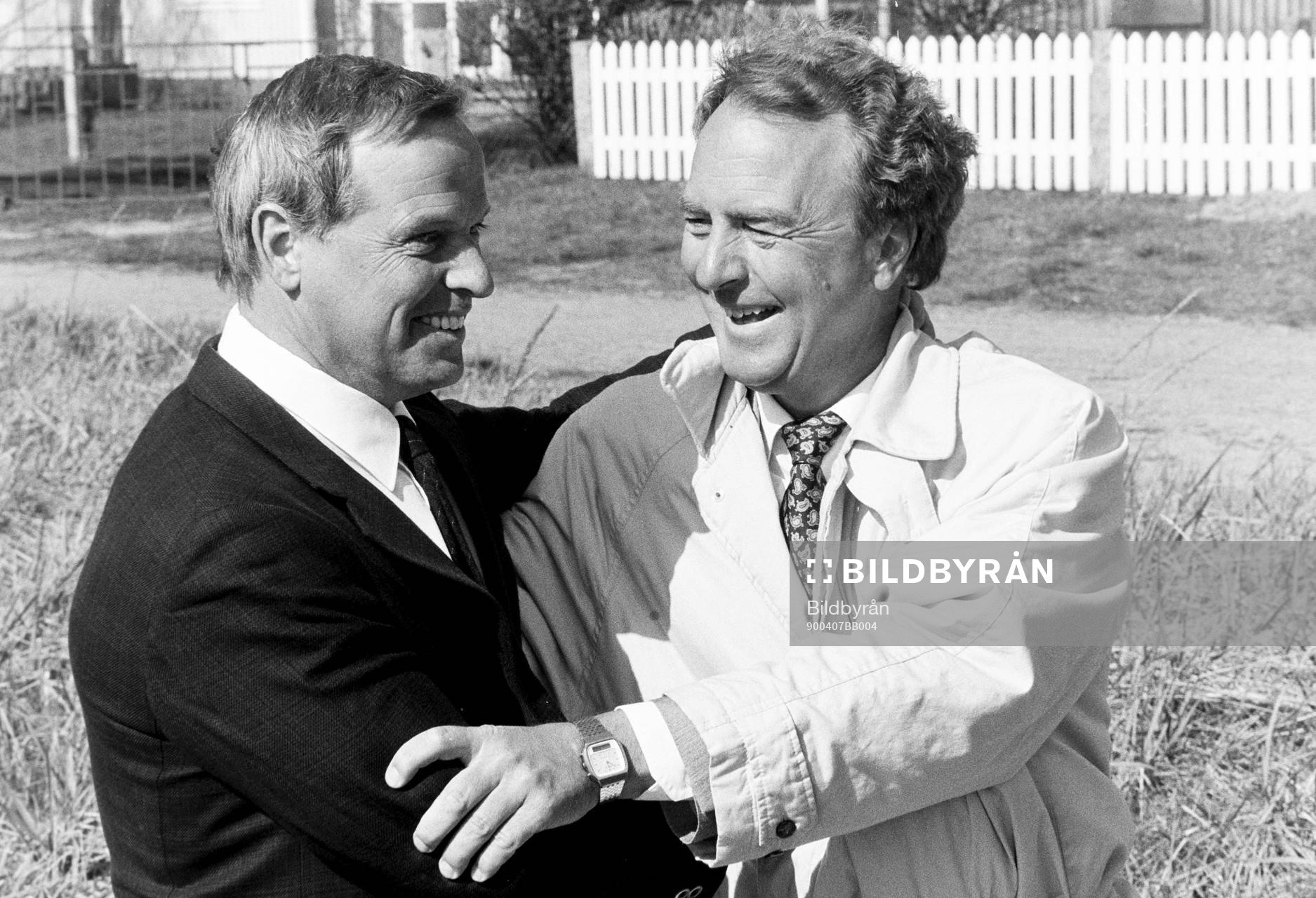Ingvar Johansson, Mjällby och Bo Nilsson, Helsingborg IF