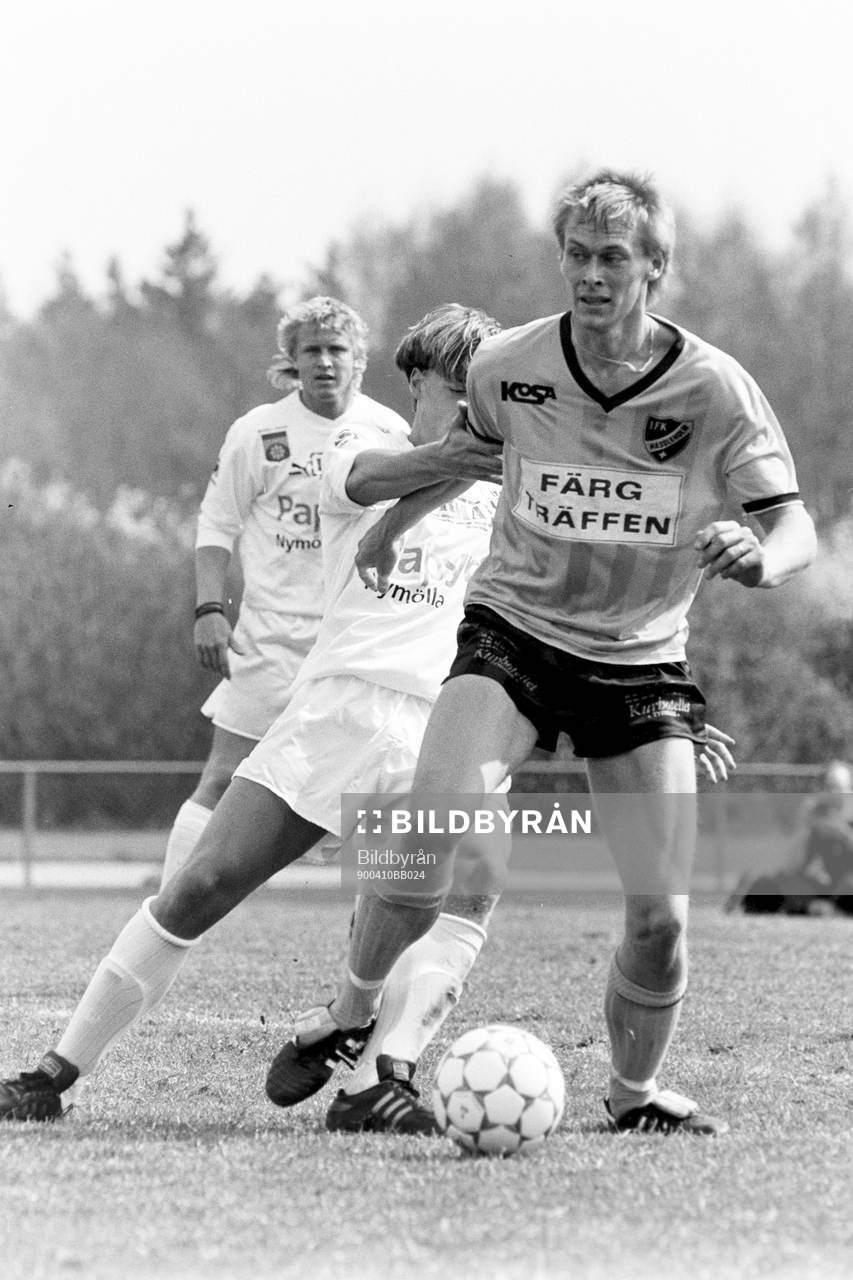 Fotboll, Div 2 Södra, IFK Hässleholm - Bromölla, 3-1: Jörgen Nilsson, Hässleholm.
