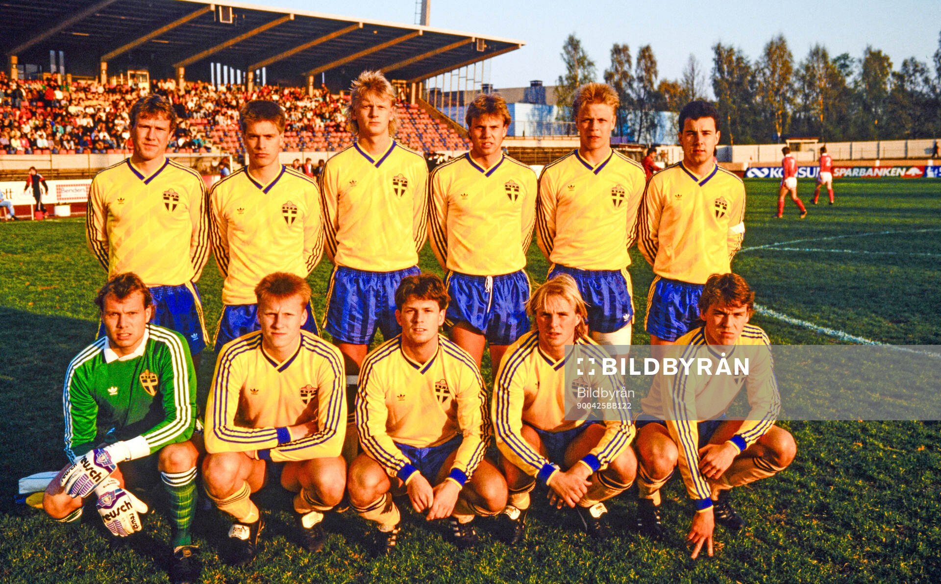 Fotboll, EM, U21, Sverige - Sovjet (Värendsvallen,