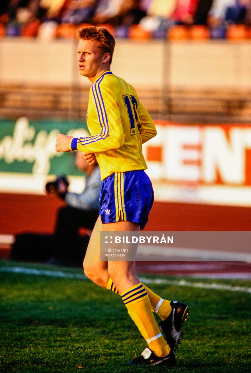 Fotboll, EM, U21, Sverige - Sovjet (Värendsvallen,