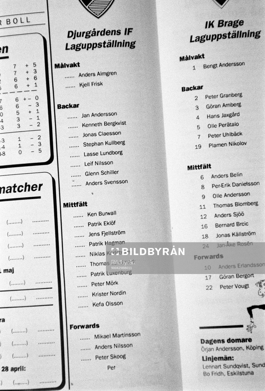 Matchprogram