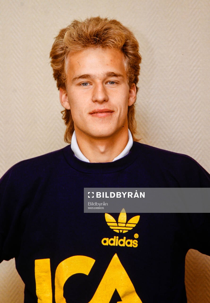 Fotboll, Sverige, U21 1990: Sven Andersson. 