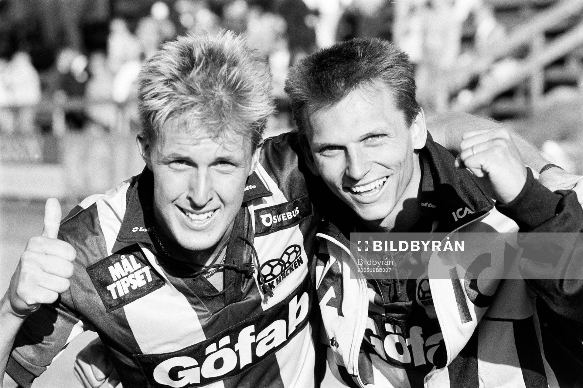 Anders Kiel och Sam Bjur, Häcken