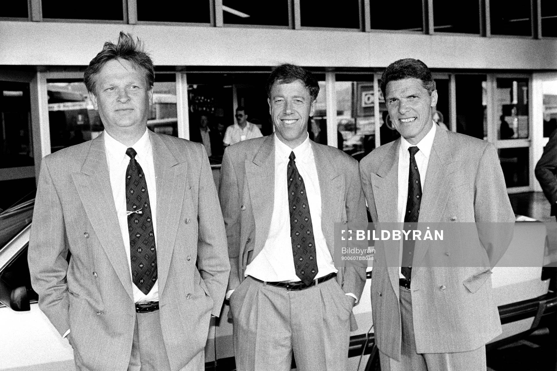  Hans Backe, Björn Westerberg och xx