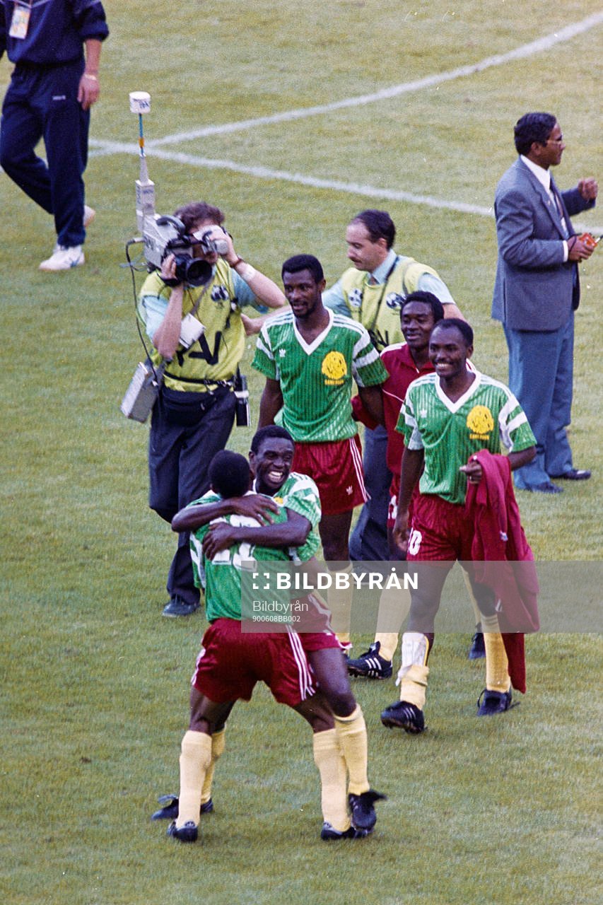 Jubel i Kamerun