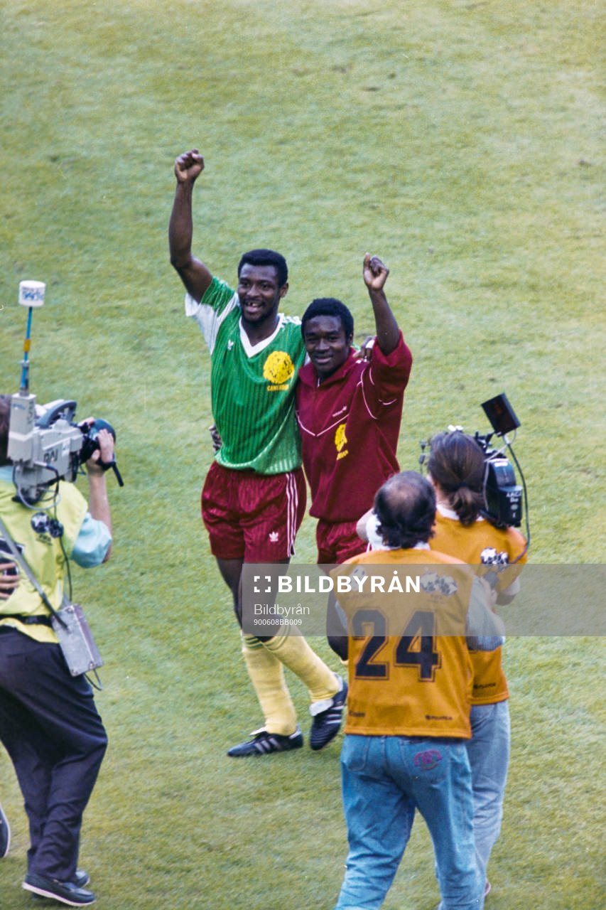 Jubel i Kamerun