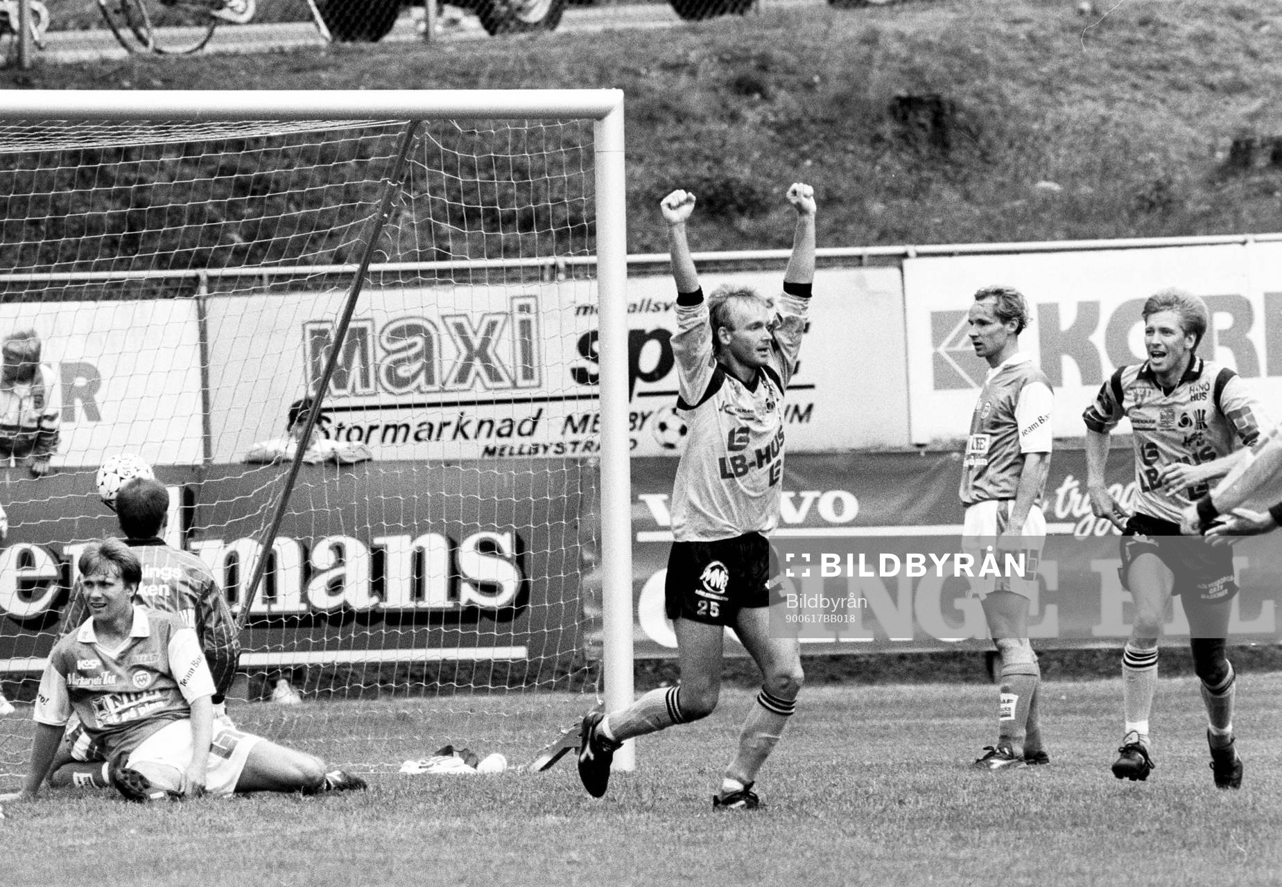 Tony Frantz, Mjällby jublar