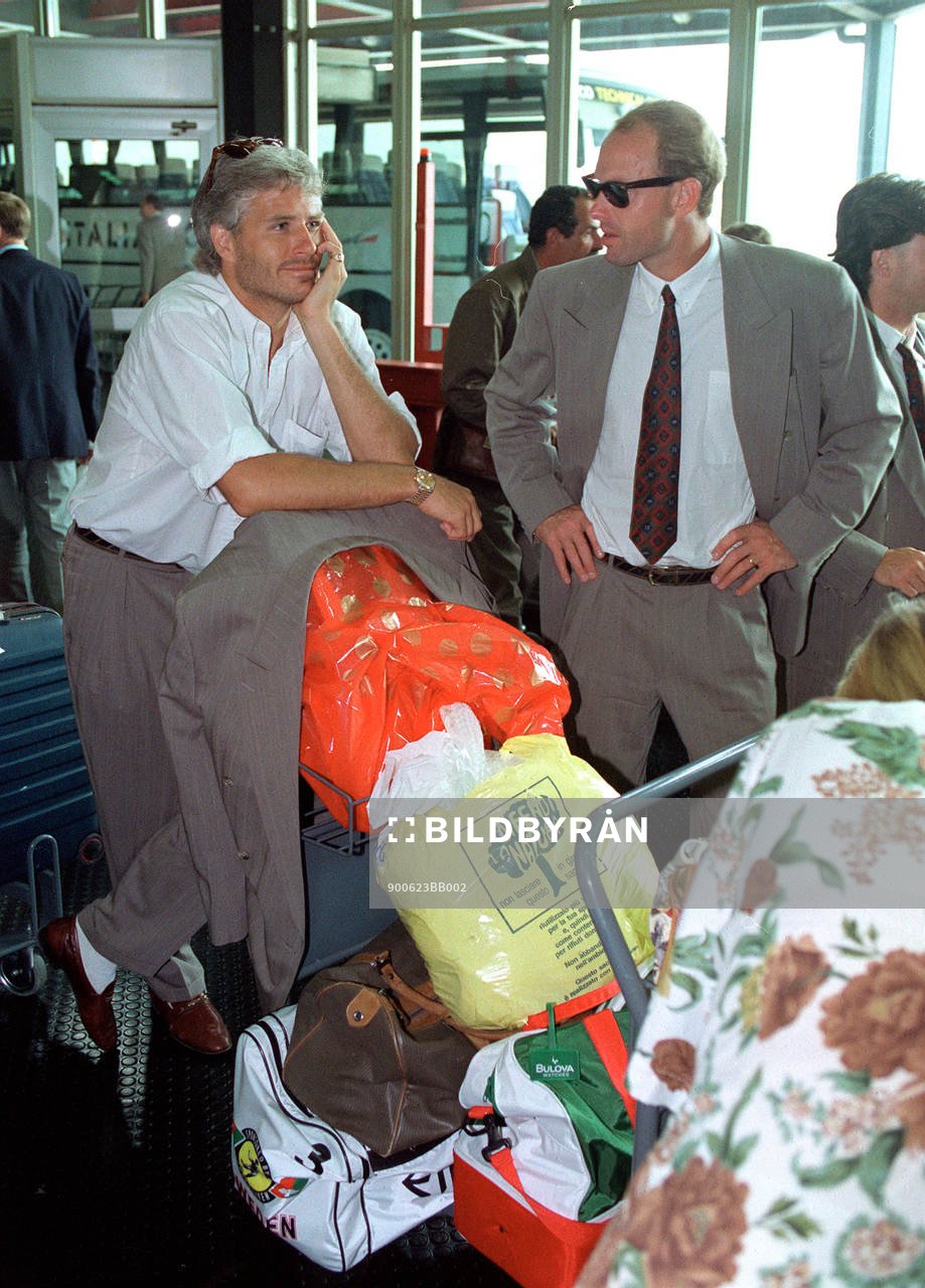 Glenn Hysén och Thomas Ravelli