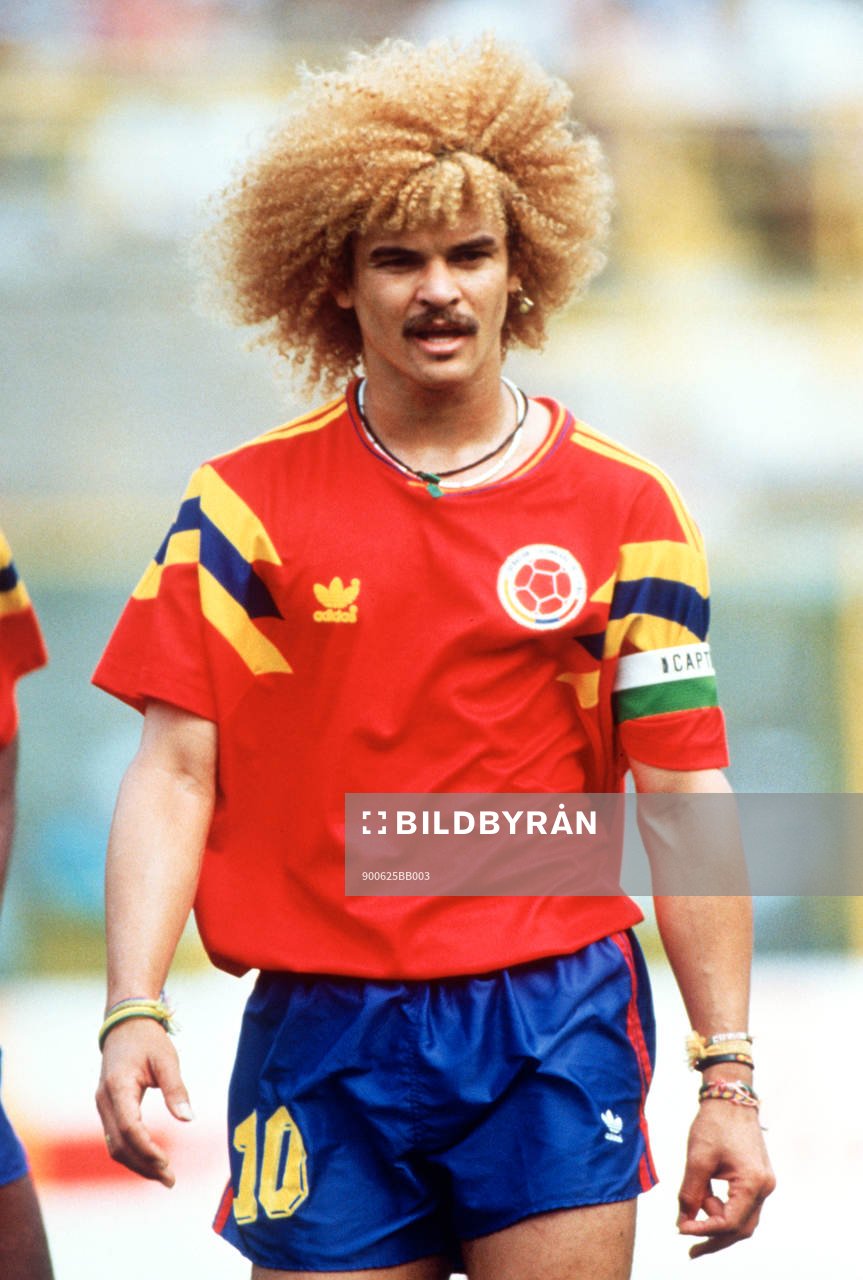 Carlos Valderrama, Colombia
