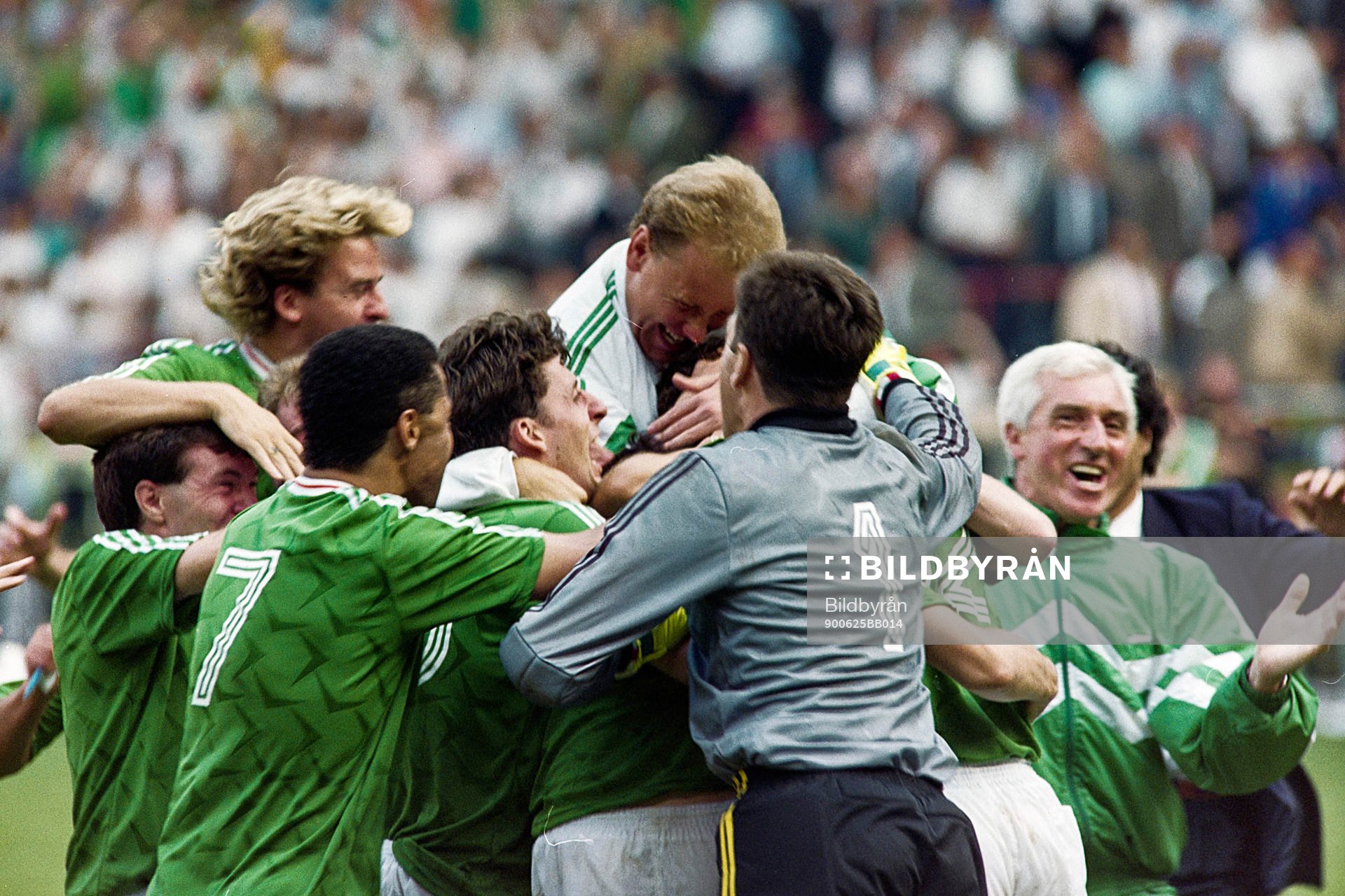 Irland jublar