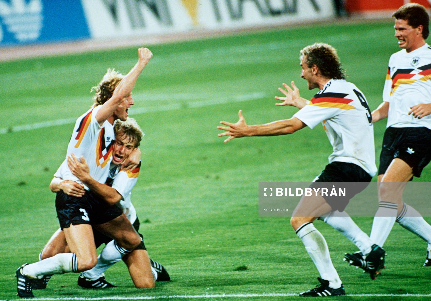 Fotboll, VM, Final, Tyskland jubel
