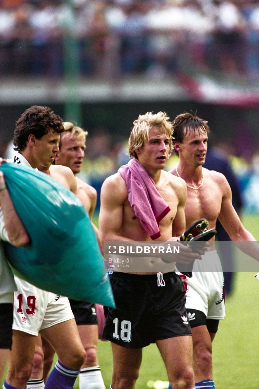 Fotboll, VM, Kvartsfinal, Västtyskland - Tjeckoslovakien,