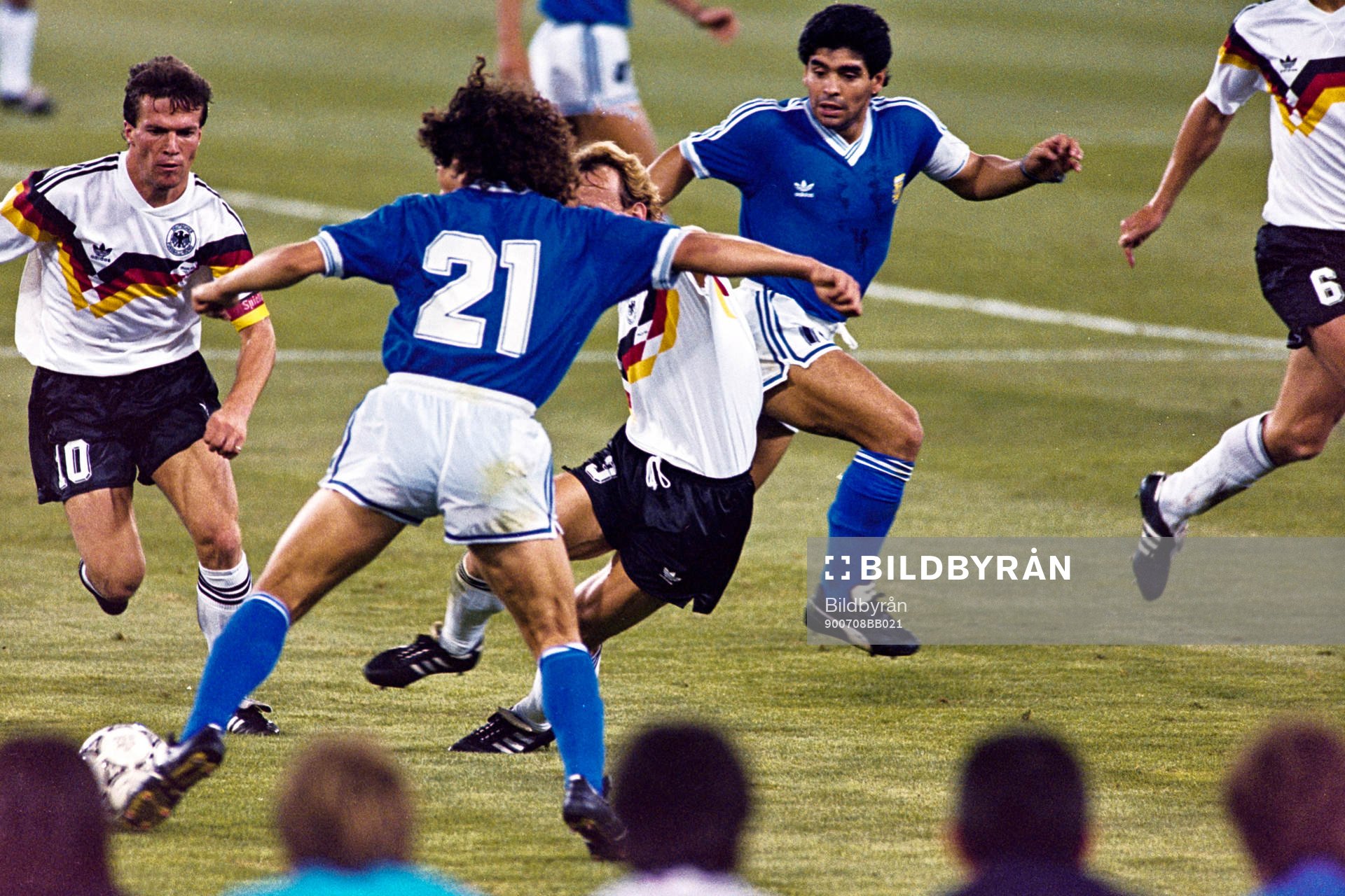 Diego Maradona, Argentina och Lothar Matthäus,