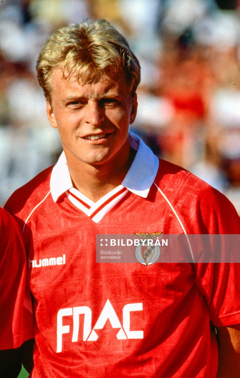 Benficas Jonas Thern. Football, Friendly, Falkenbergs FF