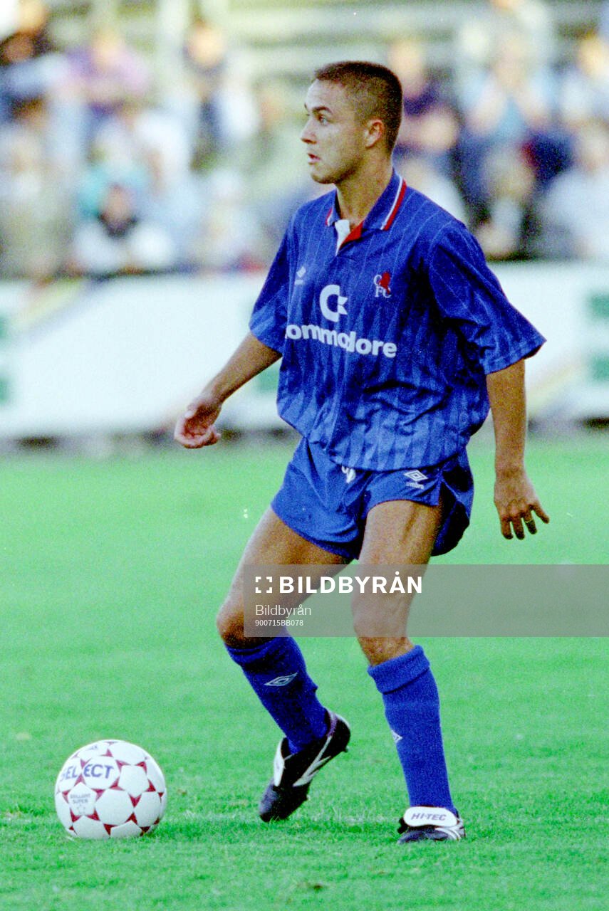 Football, Friendly Training Game 1990, Helsingborg -