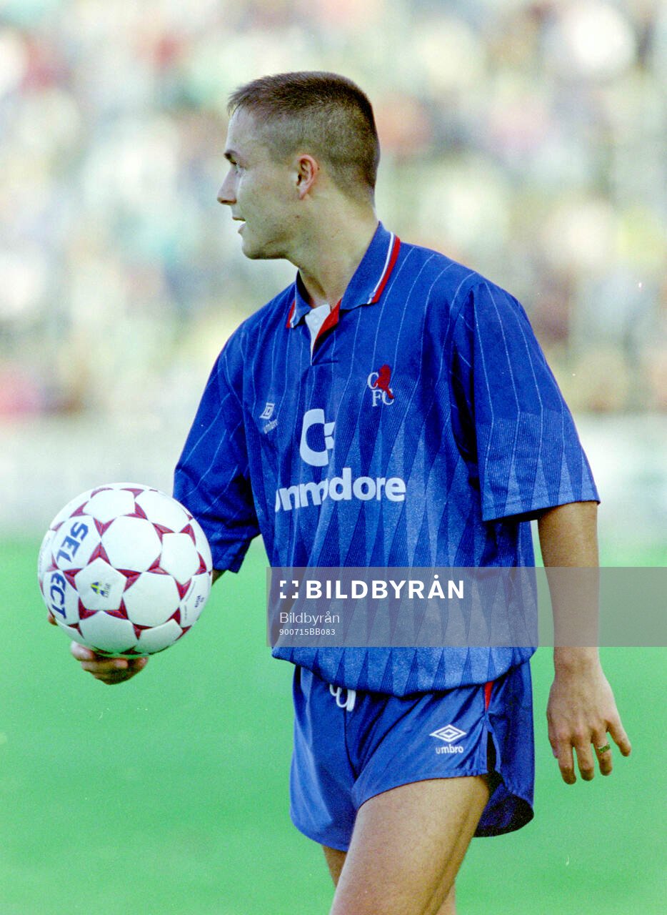Football, Friendly Training Game 1990, Helsingborg -